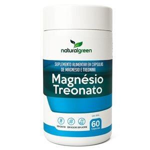 Magnésio Treonato Naturalgreen 60 Cápsulas
