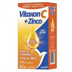 VITAMINA C + ZINCO - VITAXON C + ZINCO 200MG/ML GOTAS - ZERO AÇÚCAR 20ML