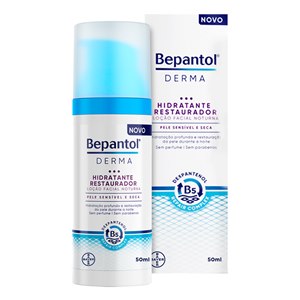 Bepantol Derma Hidratante Restaurador Loção Facial Noturna 50Ml