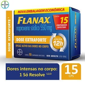ANALGÉSICO FLANAX 550MG 15 COMPRIMIDOS