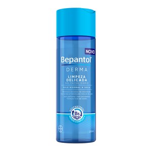 Gel Facial Diário Bepantol Derma Limpeza Delicada Pele Normal A Seca 200Ml