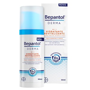 Bepantol Derma Hidratante Revitalizante Loção Facial Diária Fps 25 50Ml