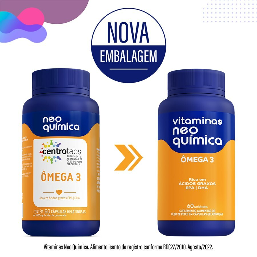 VITAMINAS NEO QU MICA MEGA 3 60 C PSULAS Ultrafarma