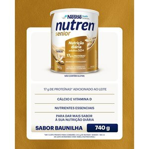 Nutren Senior Sabor Baunilha 740g