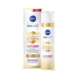 NIVEA CELLULAR LUMINOUS 630° DIA FPS50 FLUÍDO FACIAL 40ML