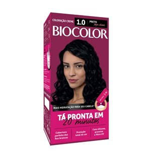 TINTURA BIOCOLOR MINI KIT PRETO PEÇA-CHAVE 1.0