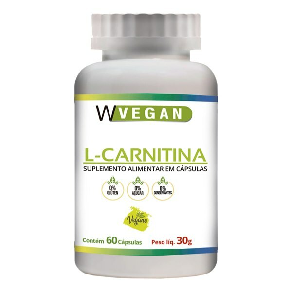 l carnitina preço L-CARNITINA WVEGAN 60 CÁPSULAS