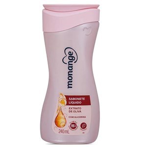 Sabonete Líquido Monange Extrato Oliva 240Ml