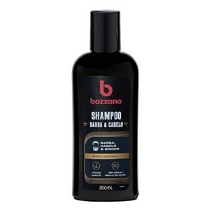 Shampoo Para Barba, Cabelo E Bigode Bozzano 200Ml