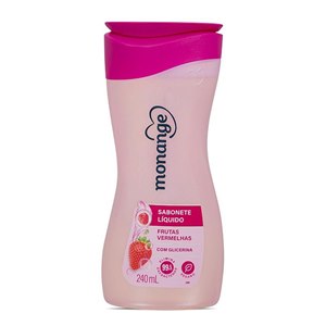 Sabonete Líquido Monange Frutas Vermelhas 240Ml
