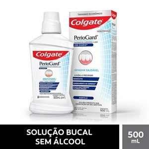 Enxaguante Bucal Colgate Periogard Gengiva Saudável Hortelã 500ml