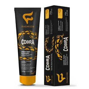 CREME DE MASSAGEM COBRA CIRCULAÇÃO E RELAXANTE MUSCULAR 150G