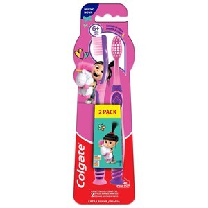 ESCOVA DENTAL KIDS MEU MALVADO FAVORITO EXTRA MACIA 6+ 2 UNIDADES