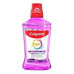 Enxaguatório Bucal Colgate Total Zero Álcool Gengiva Reforçada  500Ml