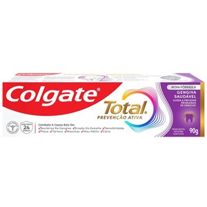 Creme Dental Colgate Total Prevenção Ativa Gengiva Saudável 90G