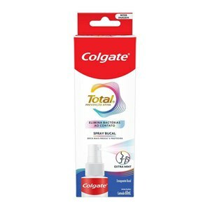 SPRAY ENXAGUATÓRIO ZERO ÁLCOOL EXTRA MINT COLGATE TOTAL 12 60ML