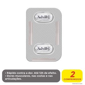 Advil 400mg 8 Cápsulas Blister