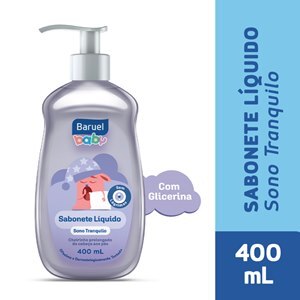 SABONETE LÍQUIDO SONO TRANQUILO BARUEL BABY 400ML