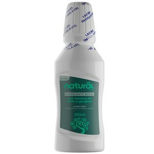 Enxaguatório Bucal Natural Limão E Gengibre 250Ml