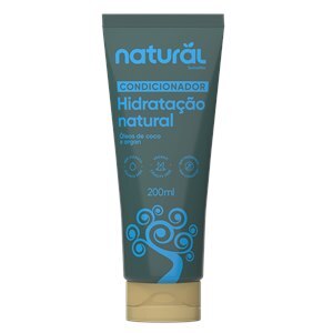 CONDICIONADOR HIDRATAÇÃO NATURAL ÓLEOS DE COCO E ARGAN 200ML