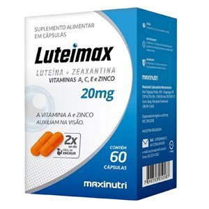 LUTEÍNA + ZEAXANTINA - LUTEIMAX 20MG 60 CÁPSULAS 