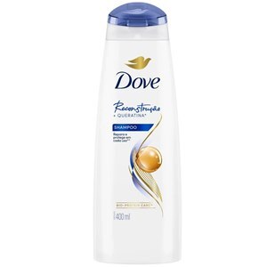 SHAMPOO DOVE RECONSTRUÇÃO + QUERATINA 400ML