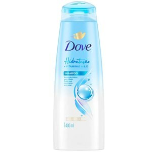 SHAMPOO DOVE HIDRATAÇÃO + VITAMINAS A & E 400ML