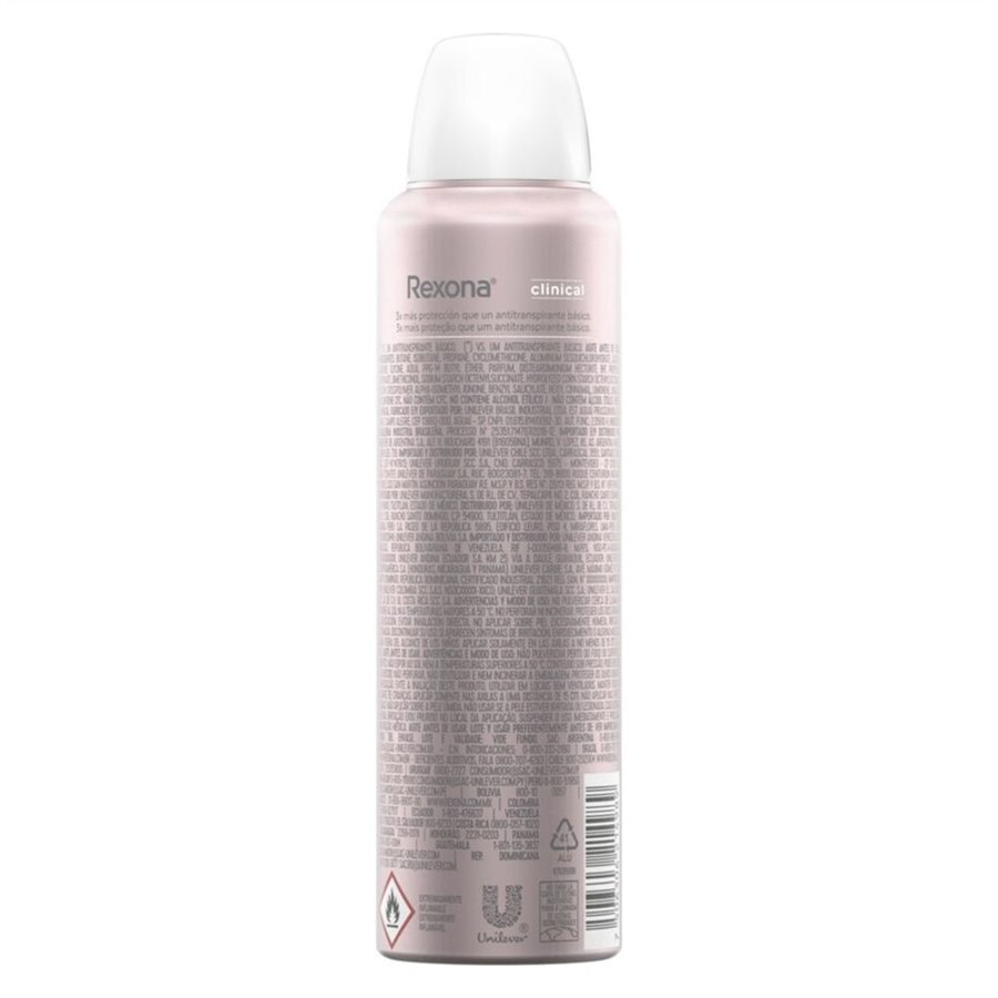 Desodorante Aerosol Feminino Classic Clinical Rexona 150Ml