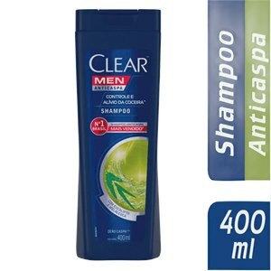 SHAMPOO CLEAR MEN CONTROLE ALÍVIO COCEIRA ANTICASPA 400ML