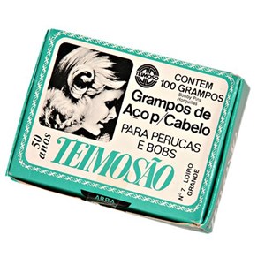 Grampos Para Cabelo Teimosão Loiro - 100 Unidades