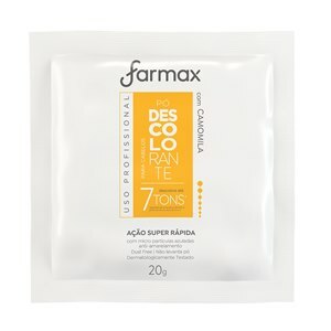 Pó Descolorante Capilar Camomila Farmax 20G