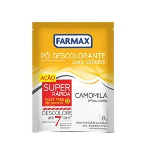 PÓ DESCOLORANTE CAPILAR CAMOMILA  FARMAX 8G