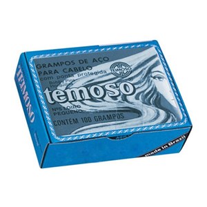 Grampos Para Cabelo Temoso Loiro - 100 Unidades