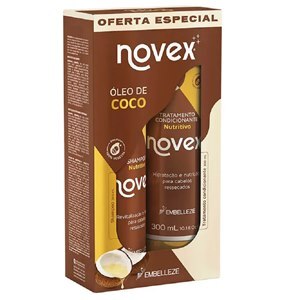 Kit Shampoo + Condicionador Novex Óleo De Coco 300Ml