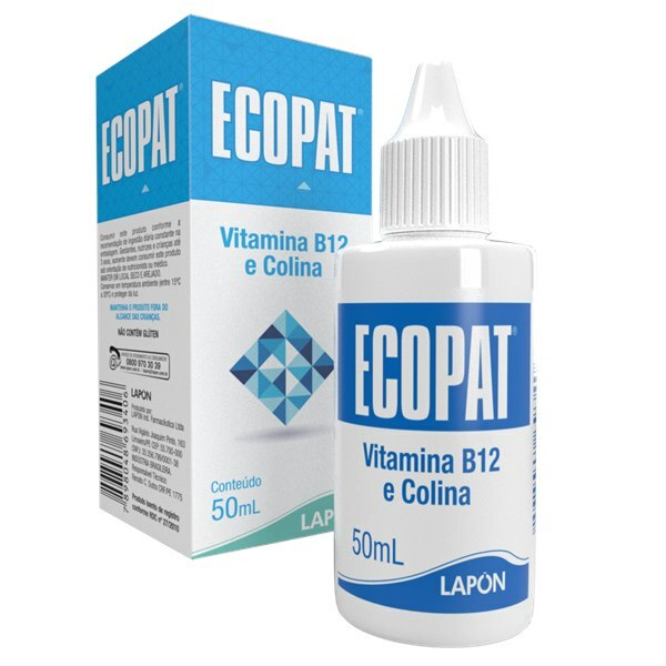 VITAMINA B12 E COLINA ECOPAT GOTAS 50ML Ultrafarma