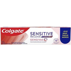 Creme Dental Colgate Sensitive Pro Alívio Imediato Gengivas 140G