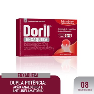 Doril Enxaqueca 8 Comprimidos 