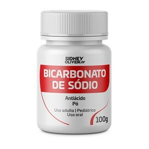 BICARBONATO DE SÓDIO 100G SIDNEY OLIVEIRA