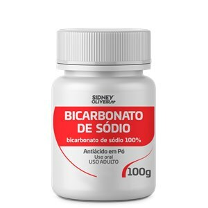 Bicarbonato De Sódio 100G Sidney Oliveira