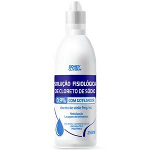 Soro Fisiológico 250ml Sidney Oliveira