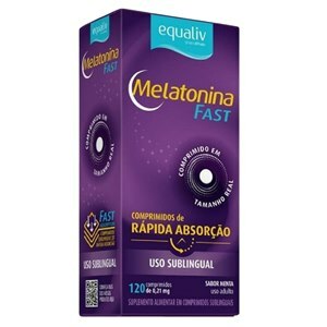 MELATONINA FAST EQUALIV 120 COMPRIMIDOS