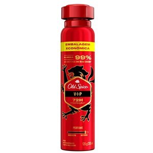  Desodorante Antitranspirante Spray Aerossol Old Spice Vip 200Ml