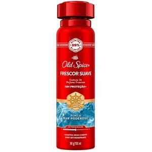 Desodorante Antitranspirante Aerossol Old Spice Frescor Suave 72h 150ml