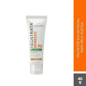 Protetor Solar Facial Neostrata Minesol Oil Control Médio Escuro Fps70 40G