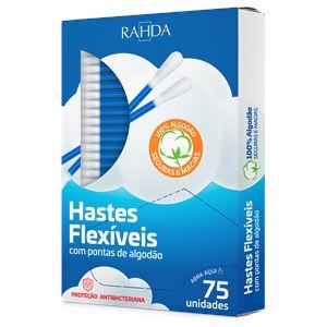 HASTES FLEXÍVEIS 75 UNIDADES RAHDA