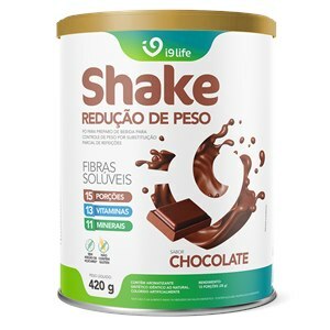 SHAKE REDUÇÃO DE PESO SABOR CHOCOLATE 420G I9LIFE