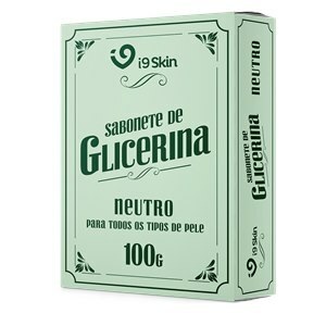 SABONETE DE GLICERINA NEUTRO 100G I9SKIN