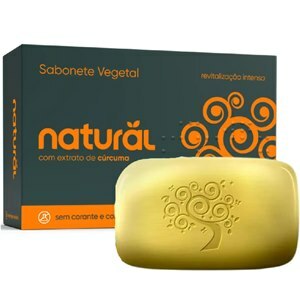 SABONETE NATURAL EXTRATO DE CÚRCUMA 80G