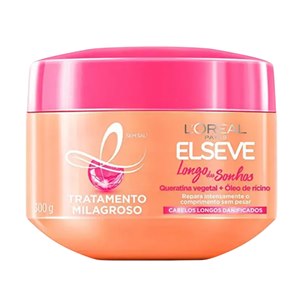 Creme De Tratamento Milagroso Capilar L'oréal Paris Elseve Longo Dos Sonhos 300G