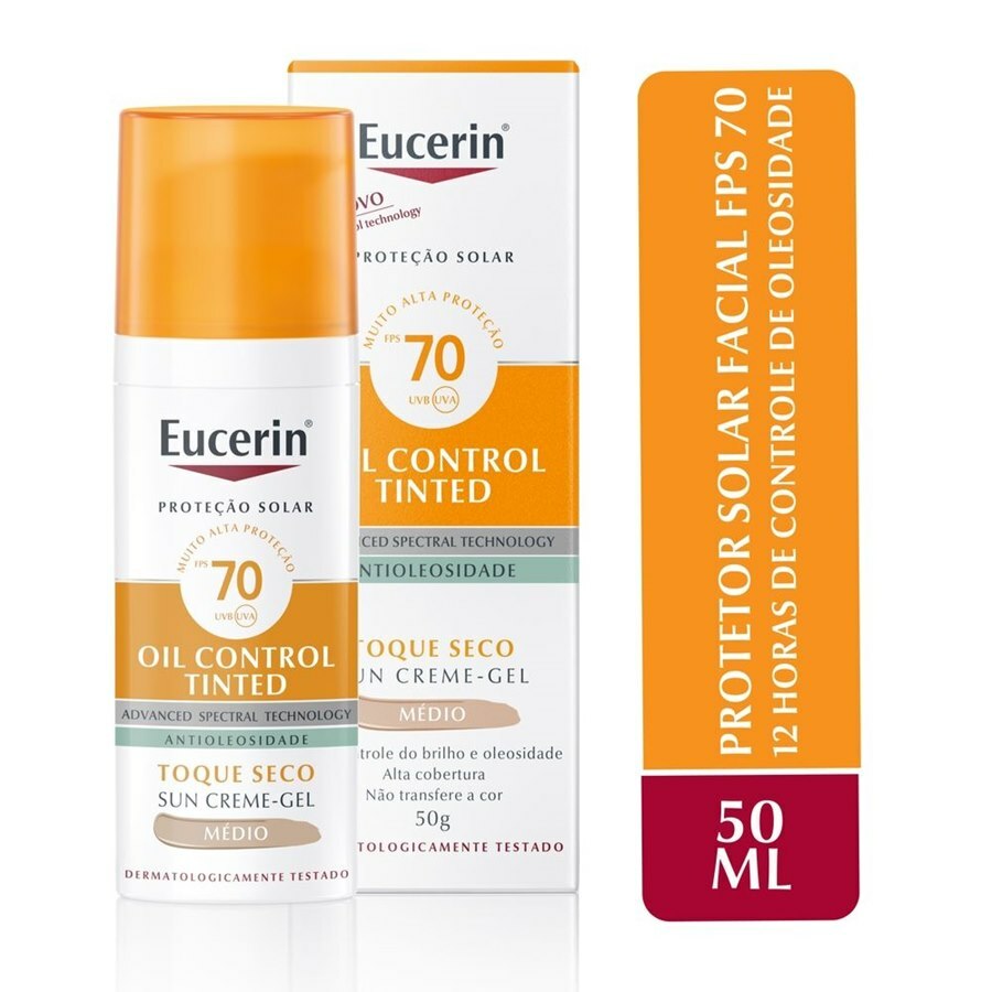 Eucerin Sun Facial Oil Control Medio